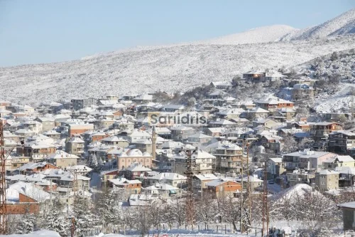 Sarıidris Kasabası Kış Görselleri