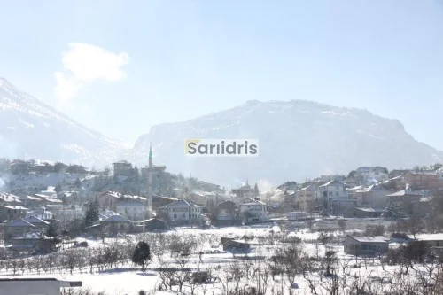 Sarıidris Kasabası Kış Görselleri