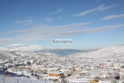 Sarıidris Kasabası Kış Görselleri