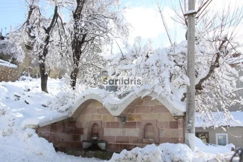 Sarıidris Kasabası Kış Görselleri