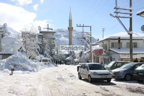 Sarıidris Kasabası Kış Görselleri