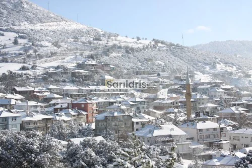 Sarıidris Kasabası Kış Görselleri